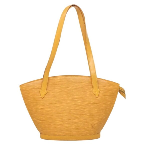 LOUIS VUITTON Epi Saint Jacques Poignees Long Bag Yellow M52339 LV Auth 122938 - Picture 1 of 15